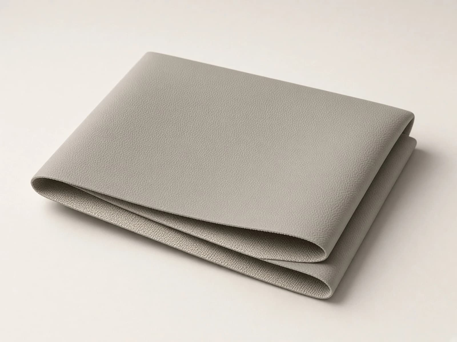 Pebble grey bleach-cleanable vinyl alternative with a matte coated surface
