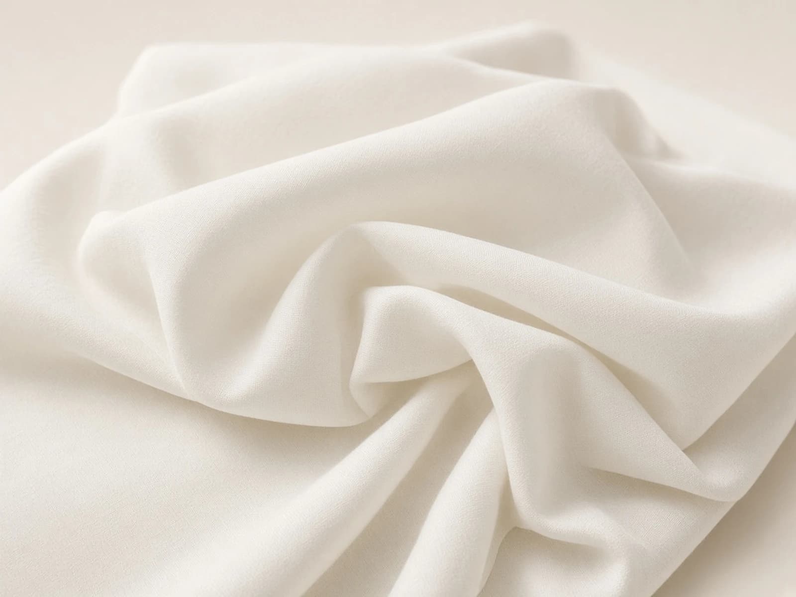 White cotton lawn with a fine close plain weave and crisp hand