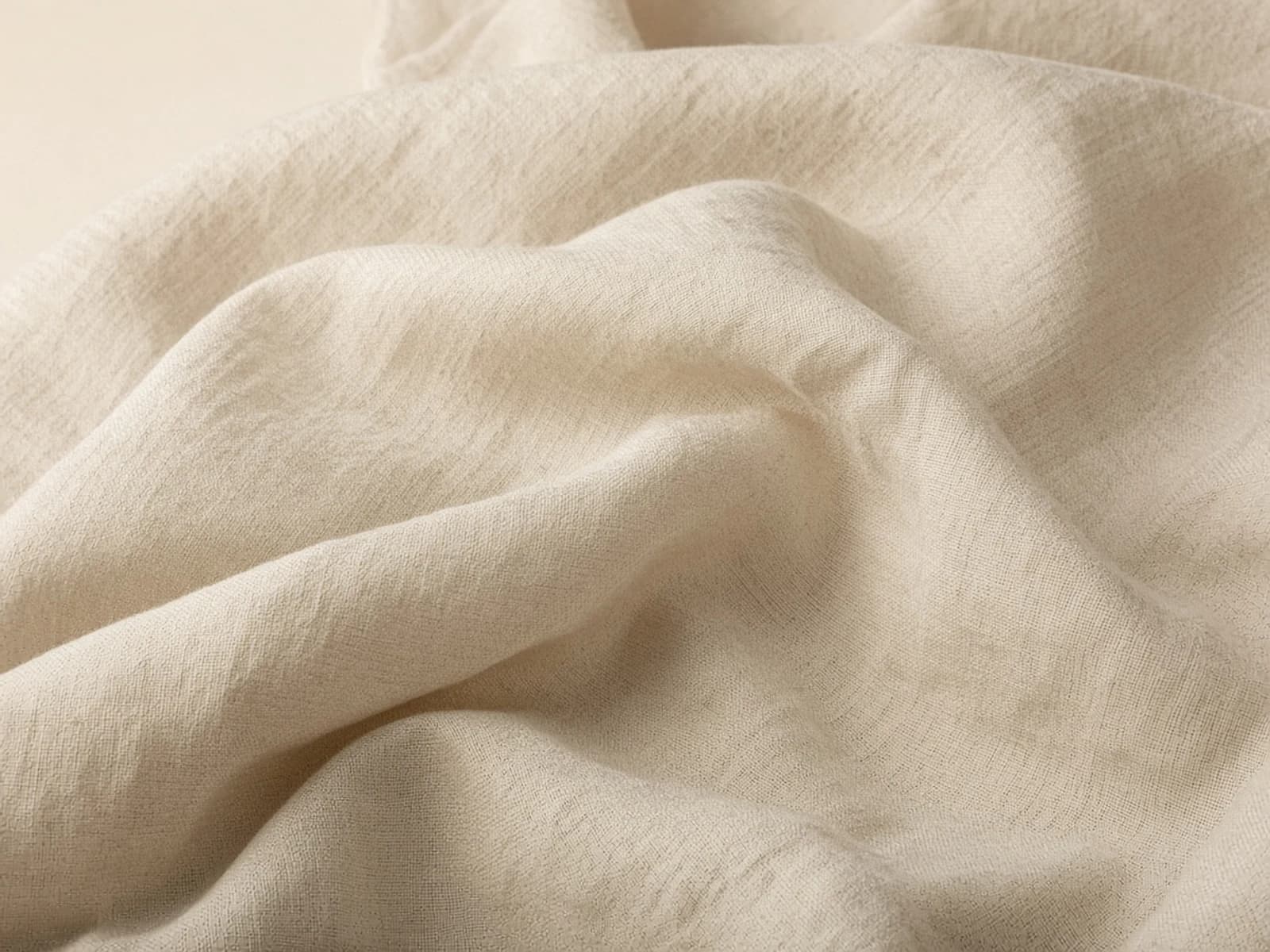 European flax linen with a natural irregular plain weave