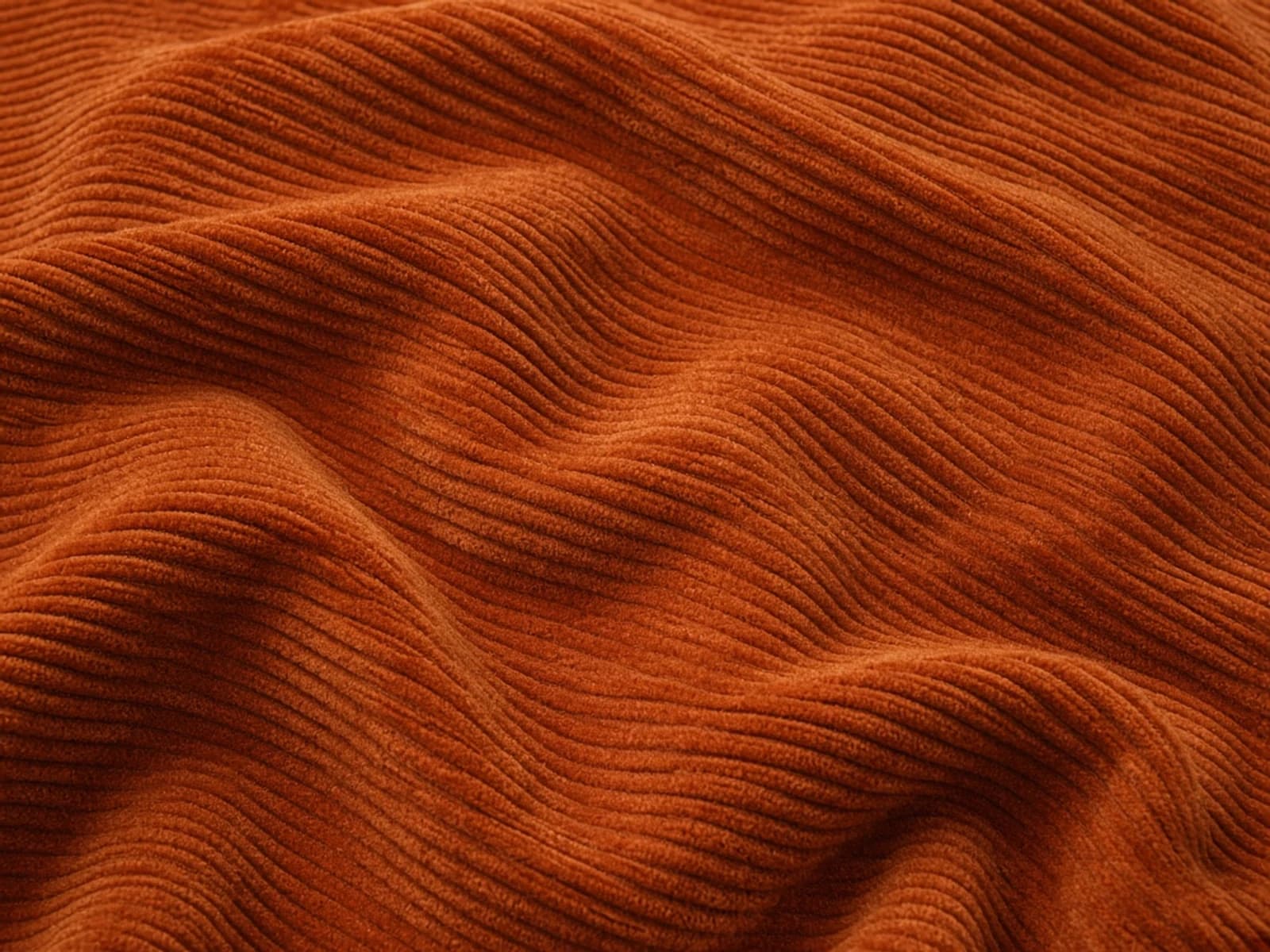 Jumbo corduroy with very wide raised cotton pile wales