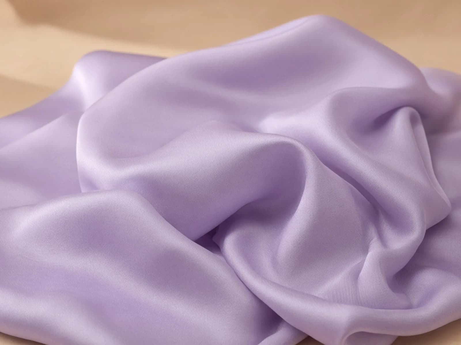 Forest green smooth silk habotai in fluid folds