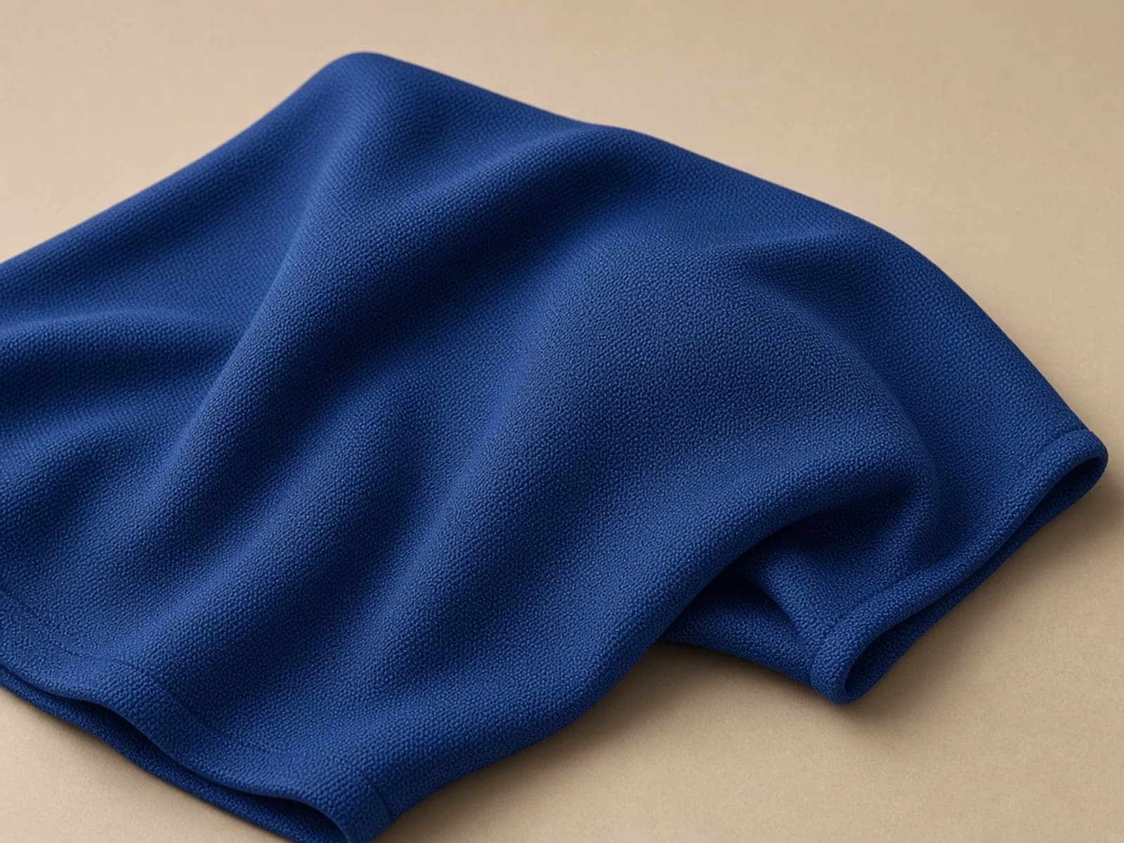 Compact resilient swimwear fabric with a fine technical knit surface